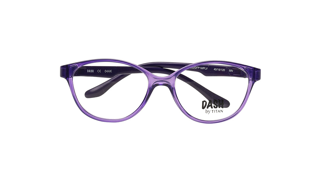 Purple CatEye Rimmed Eyeglasses(DK1052GFP1MPLV)