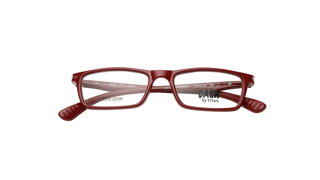 Maroon Rectangle Rimmed Eyeglasses(DK1057UFP2MRDV)
