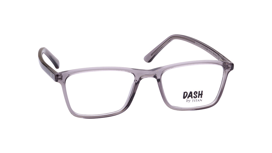 Grey Rectangle Rimmed Kids Eyeglasses (DK1065MFP2LGYV|47)