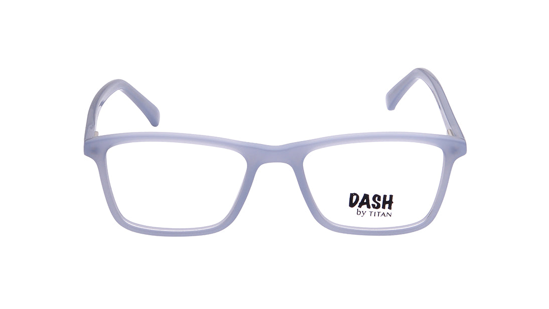 Blue Rectangle Rimmed Kids Eyeglasses (DK1065MFP3LBUV|47)