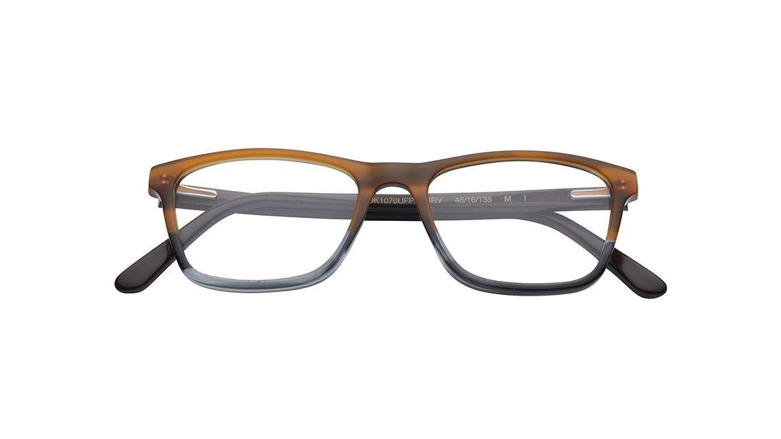 Brown Wayfarer Rimmed Kids Eyeglasses(DK1070UFP2MBRV|46)