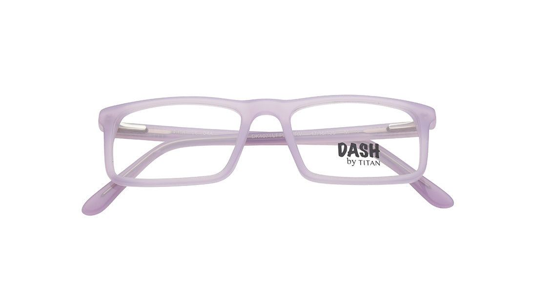 Purple Rectangle Kids Rimmed Eyeglasses(DK1071UFP2MPRV|47)