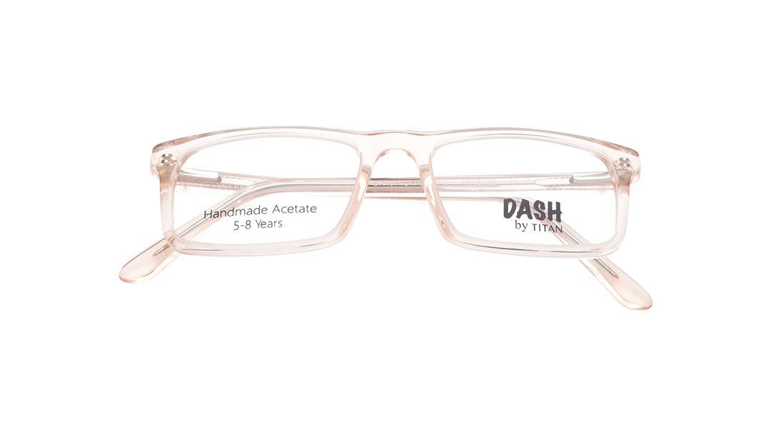 Orange Rectangle Kids Rimmed Eyeglasses(DK1071UFP3MORV|47)