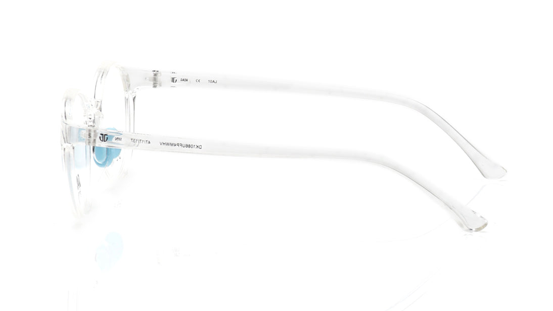 Crystal Round Rimmed Eyeglasses for Kids