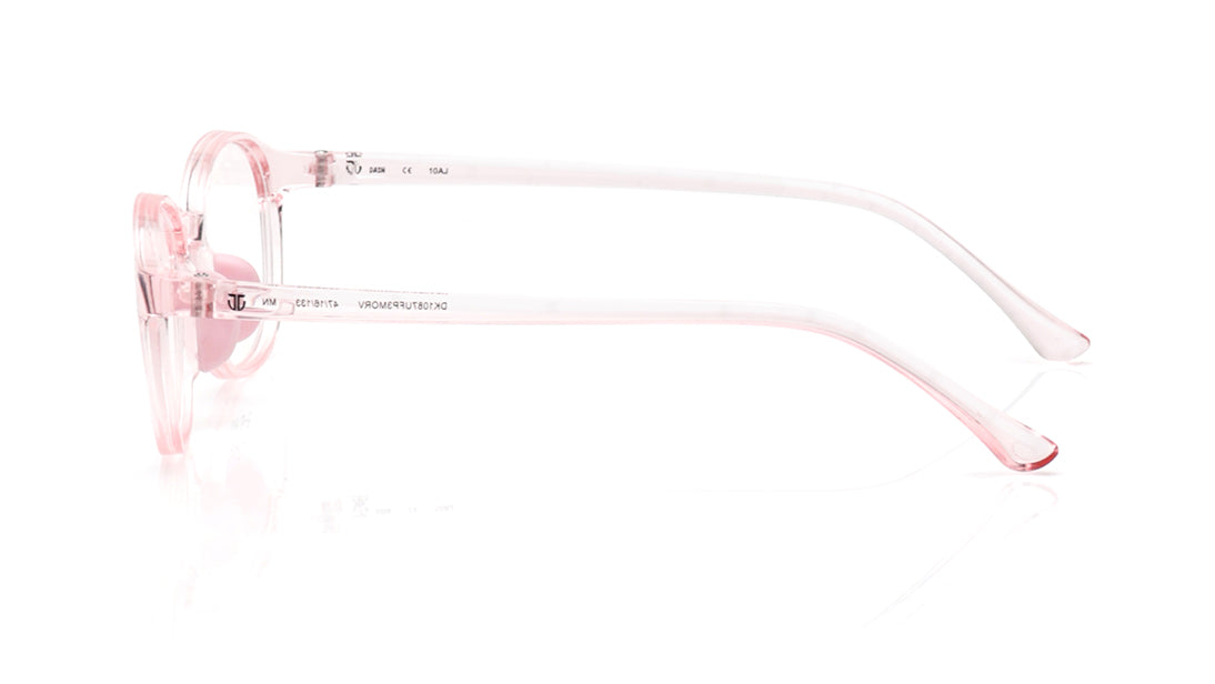 Crystal Round Rimmed Eyeglasses for Kids