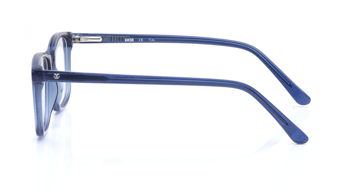 Blue Square Rimmed Eyeglasses for Kids