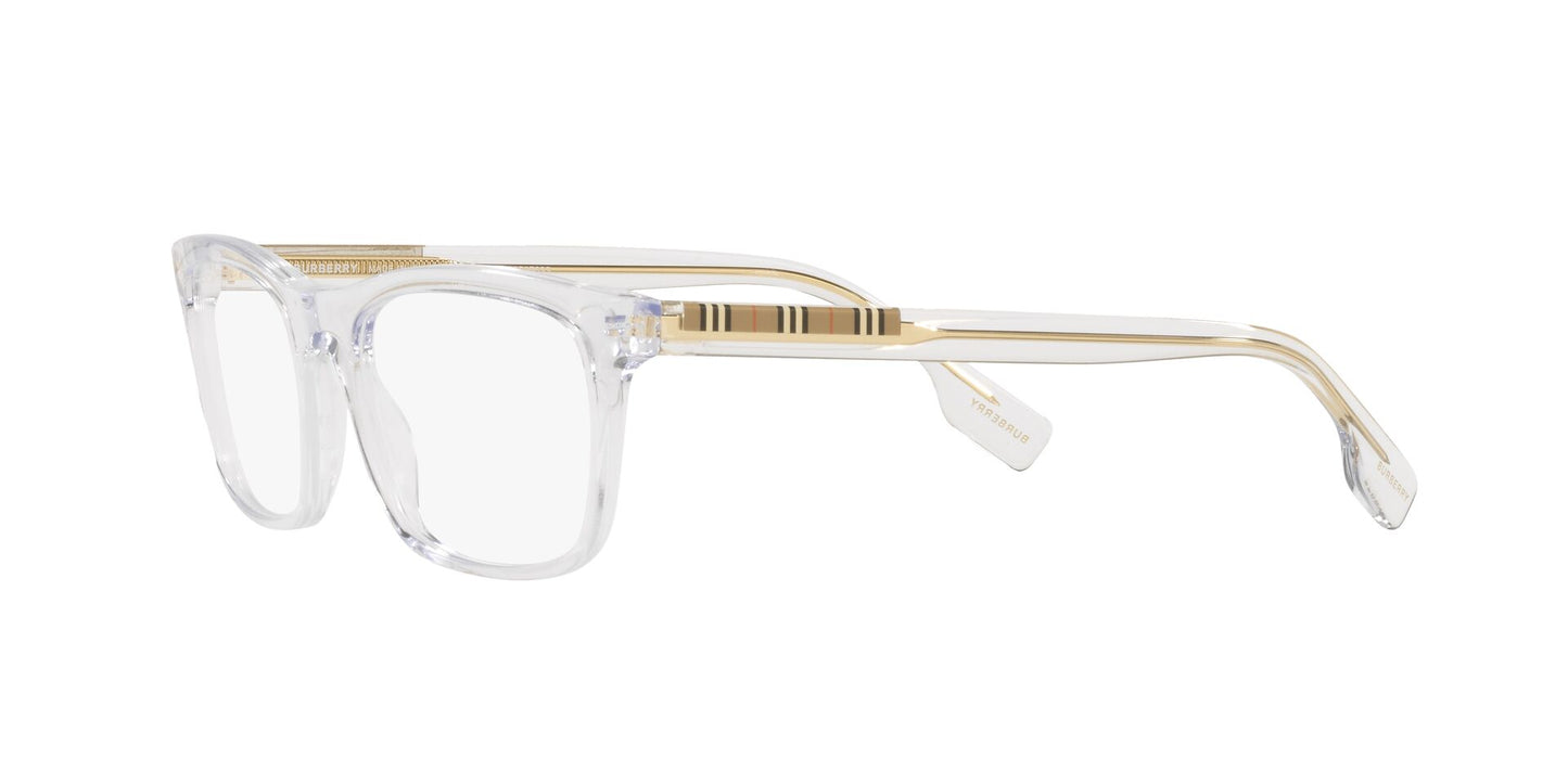 White Rectangle Rimmed Eyeglasses for Men