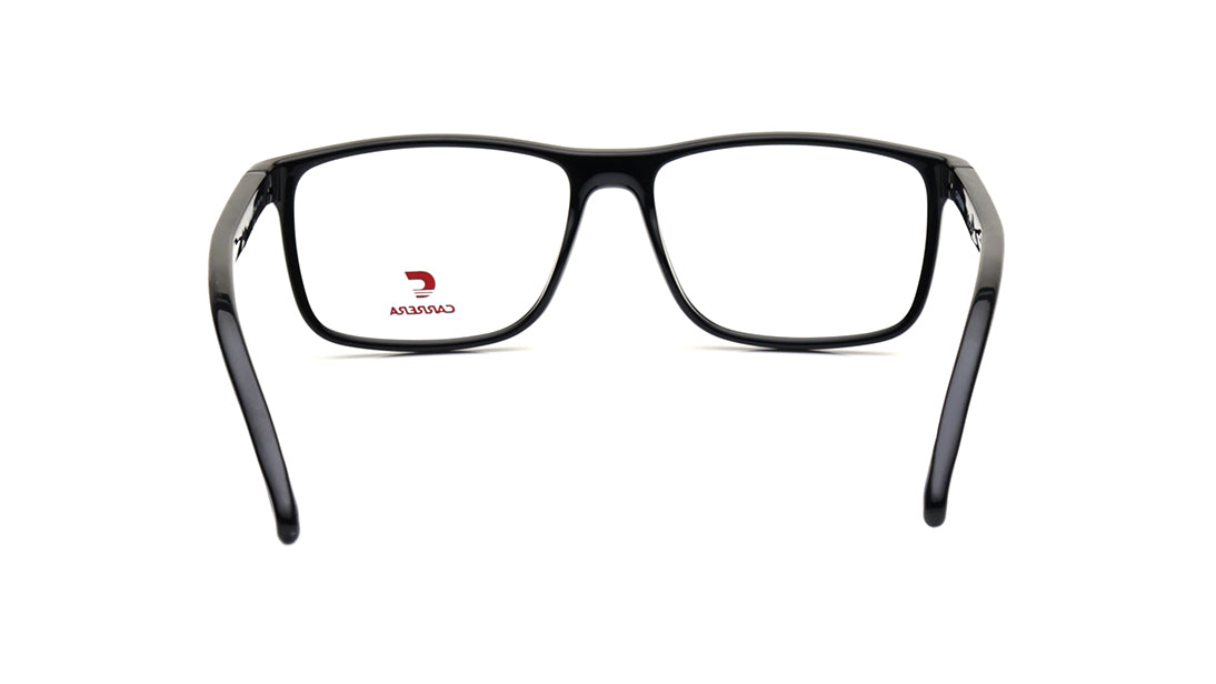 Black Rectangle Rimmed Eyeglasses for Men and Women