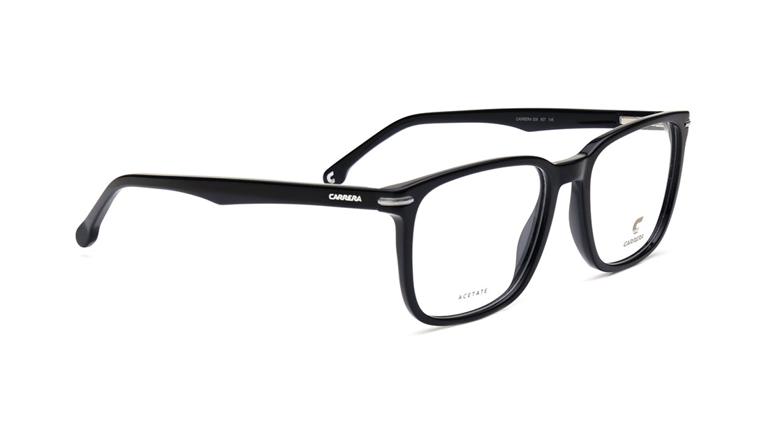 Black Square Eyeglasses for Men