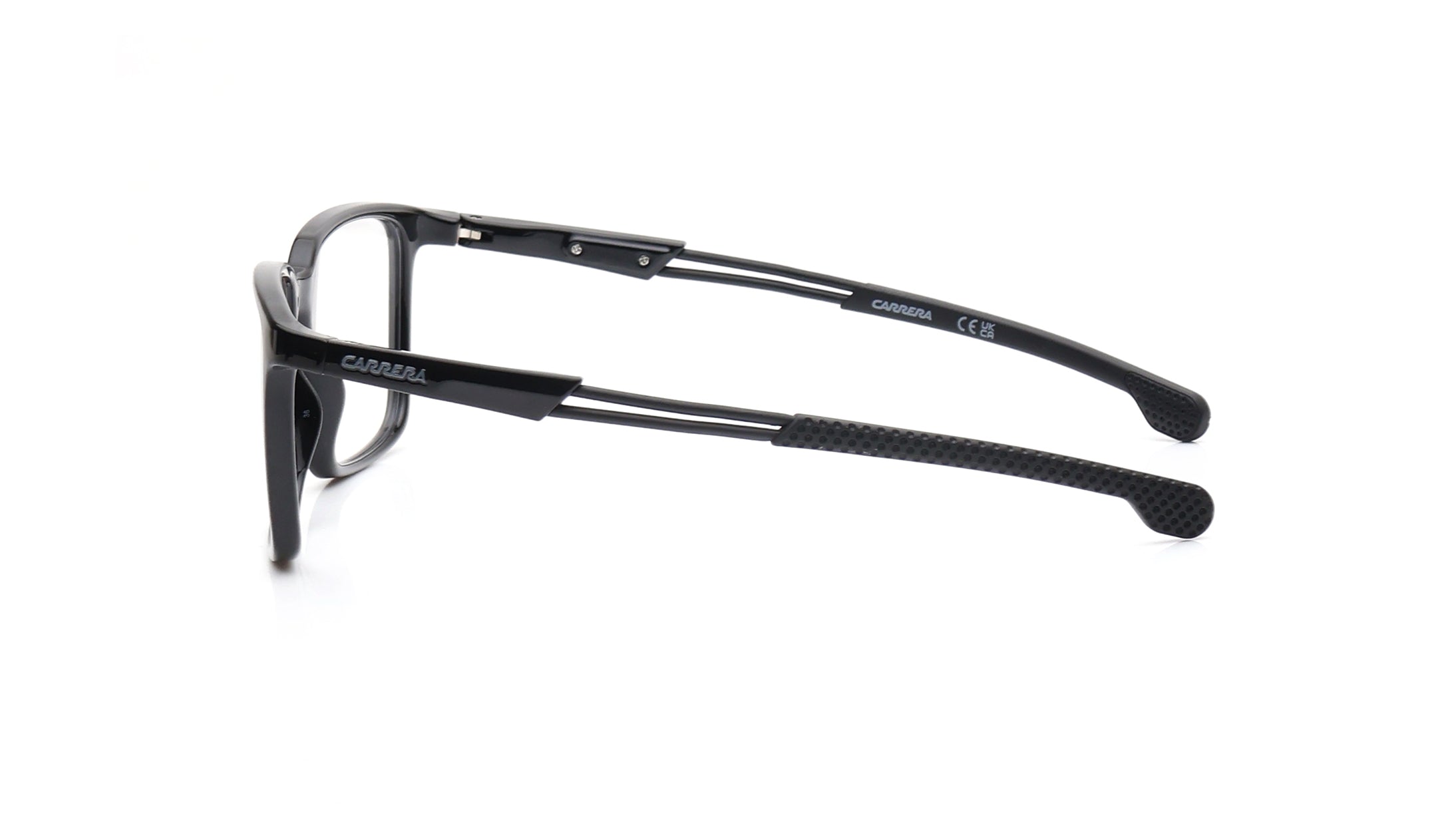 Rectangle Black Rimmed Eyeglasses for Men