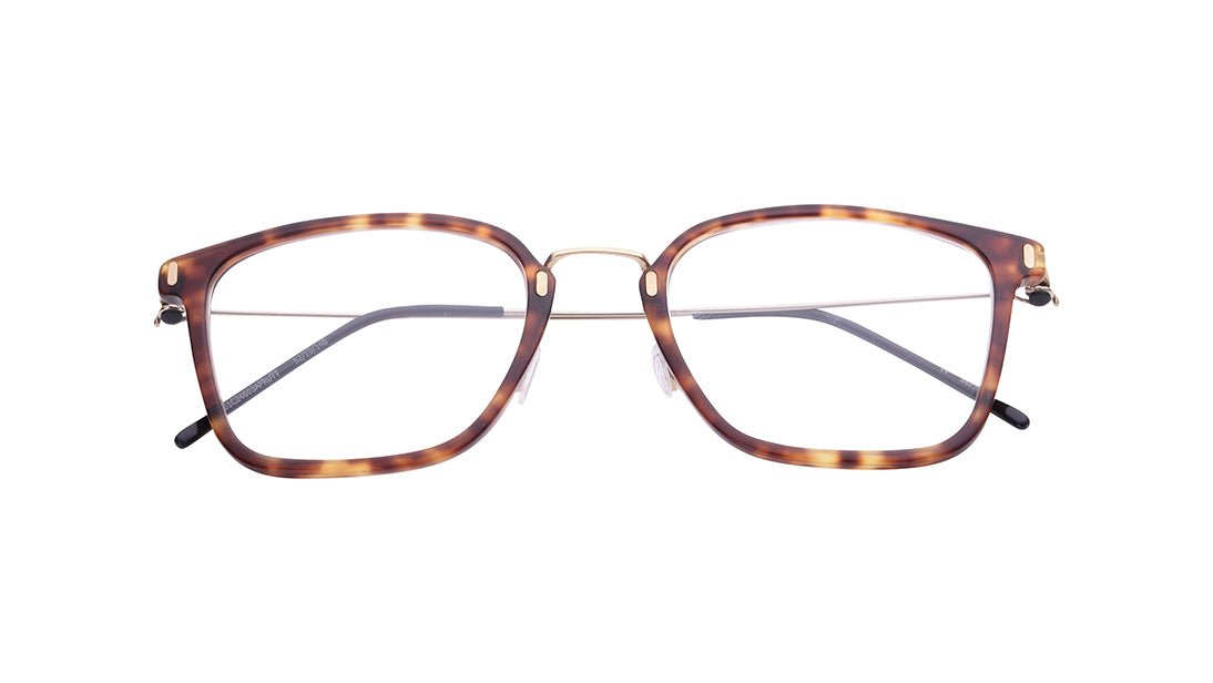 Lyon - Brown Rimmed Eyeglasses