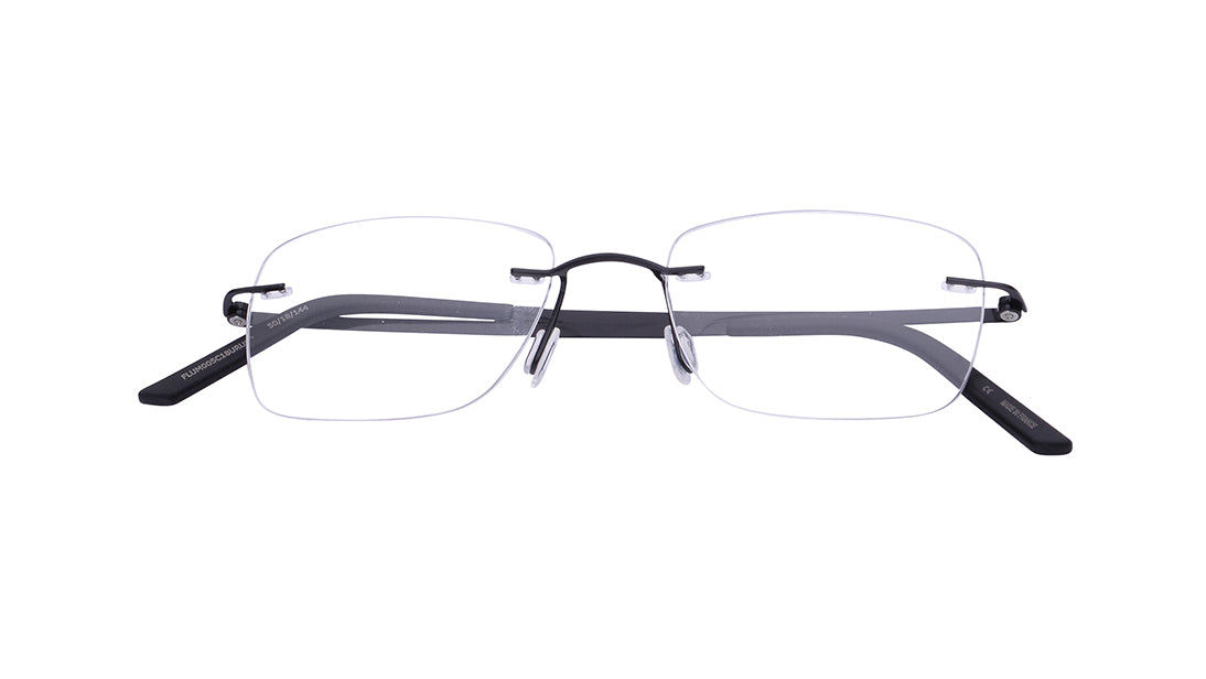 Versailles - Black Rimless Eyeglasses