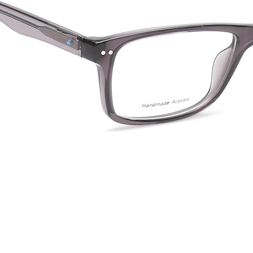 Grey Rectangle Rimmed Eyeglasses (FT1086MFP1|52)
