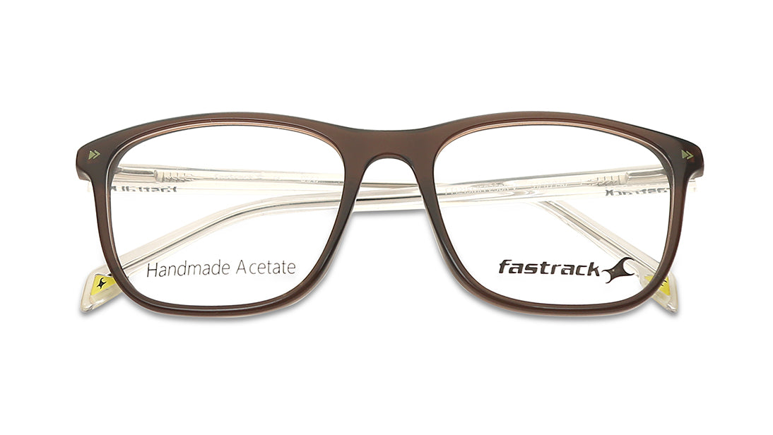 Verve Brown Wayfarer Rimmed Eyeglasses (FT1215MFP2SBRV|51)