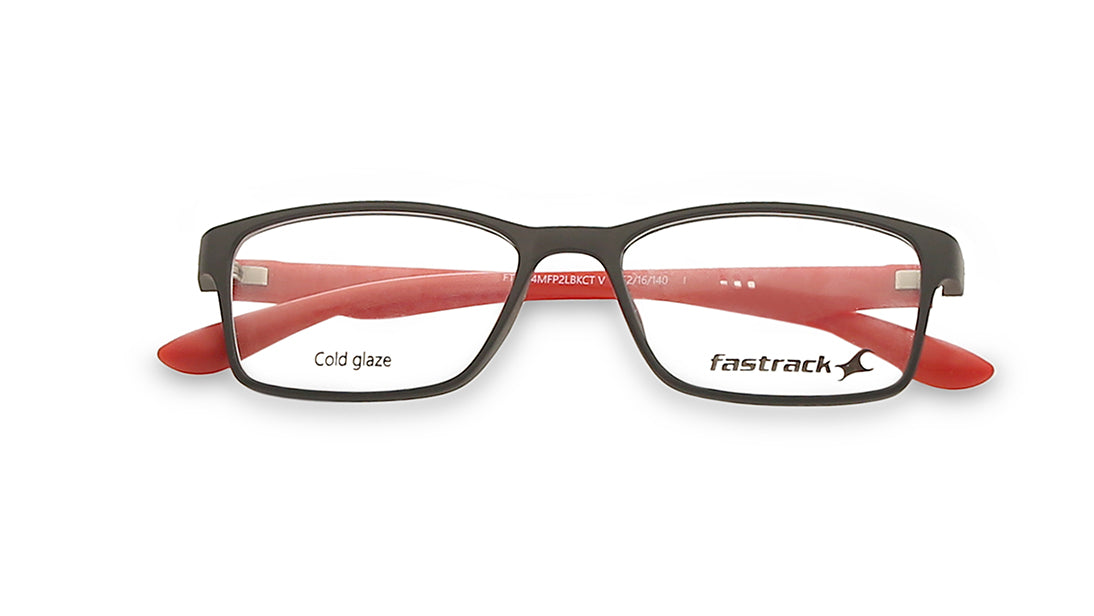 Black Rectangle Rimmed Eyeglasses (FT1224MFP2LBKCTV|52)