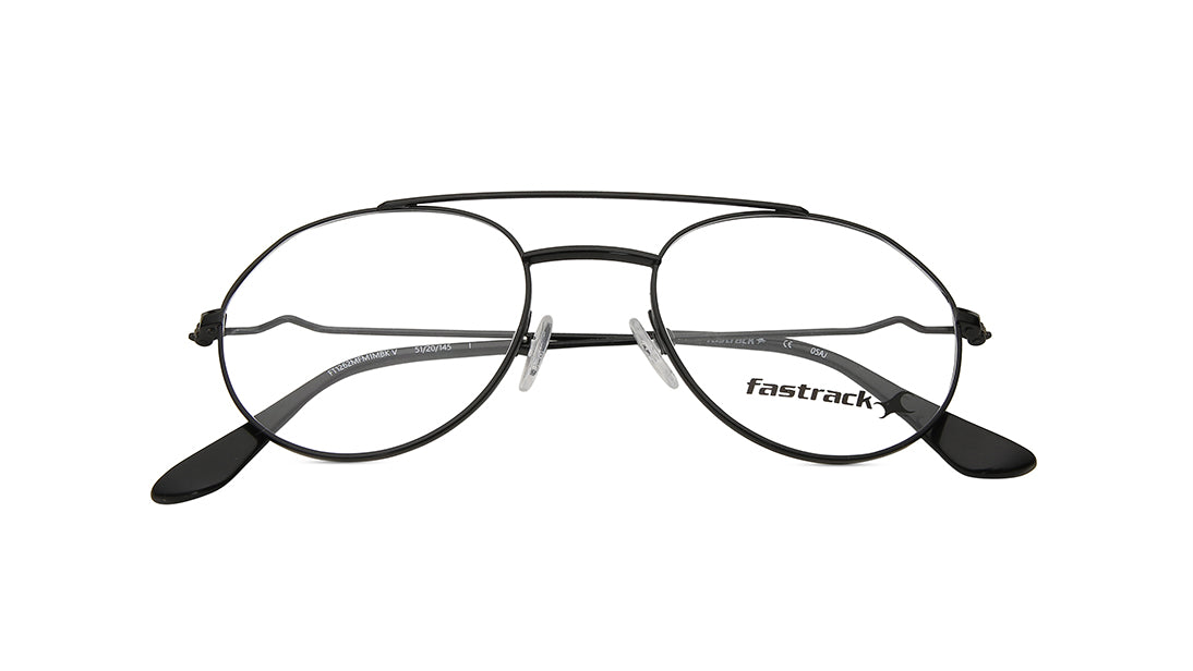 Black Round Rimmed Eyeglasses (FT1262MFM1MBKV|51)