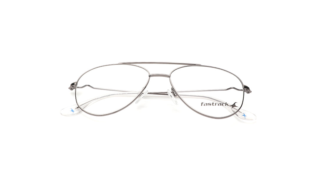 Gun Metal Rimmed Unisex Eyeglasses (FT1264UFM3MGNV|56)
