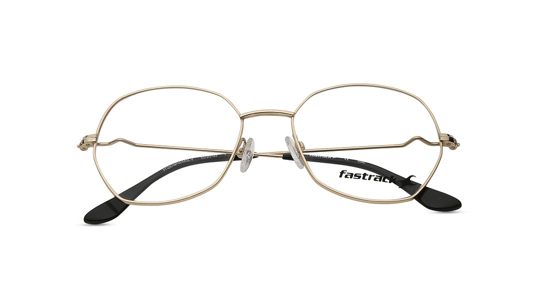 Gold Round Rimmed Eyeglasses (FT1267WFM1MGLV|55)