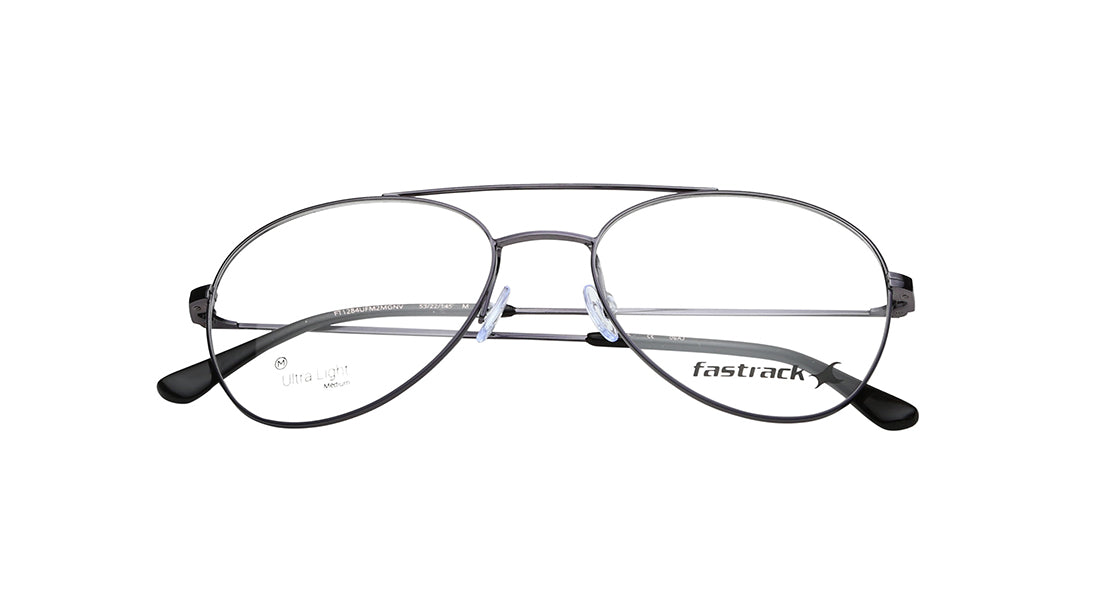 Aviator Rimmed Unisex Eyeglasses (FT1284UFM2MGNV|53)