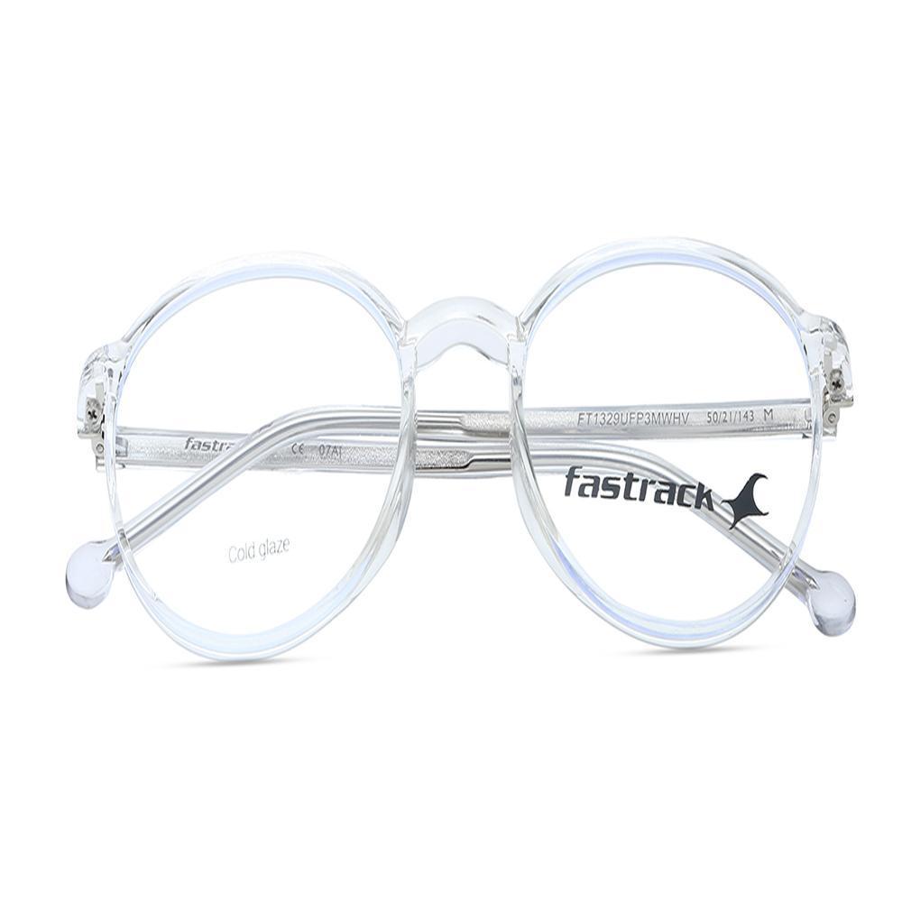 Transparent Round Unisex Eyeglasses ( FT1329UFP3MWHV|50)