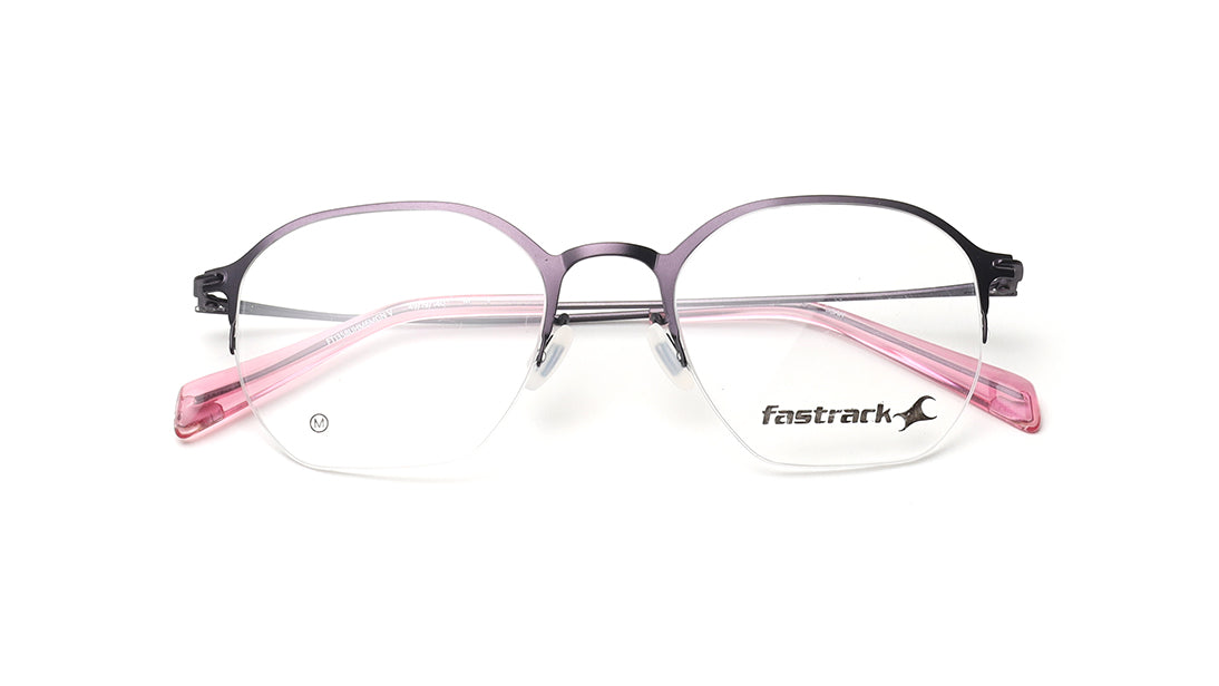 Green Semi-Rimmed Unisex Eyeglasses (FT1358UHM6MGNV|51)