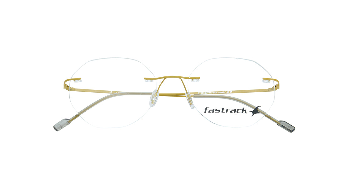 Brown Rimless Unisex Eyeglasses (FT1382URM3BRV|51)
