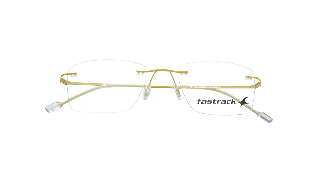 Brown Rimless Unisex Eyeglasses (FT1387URM2BRV|53)