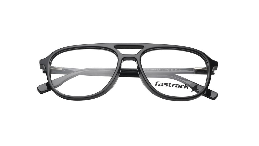 Black Rimmed Unisex Eyeglasses (FT1414UFP2LBKV|54)