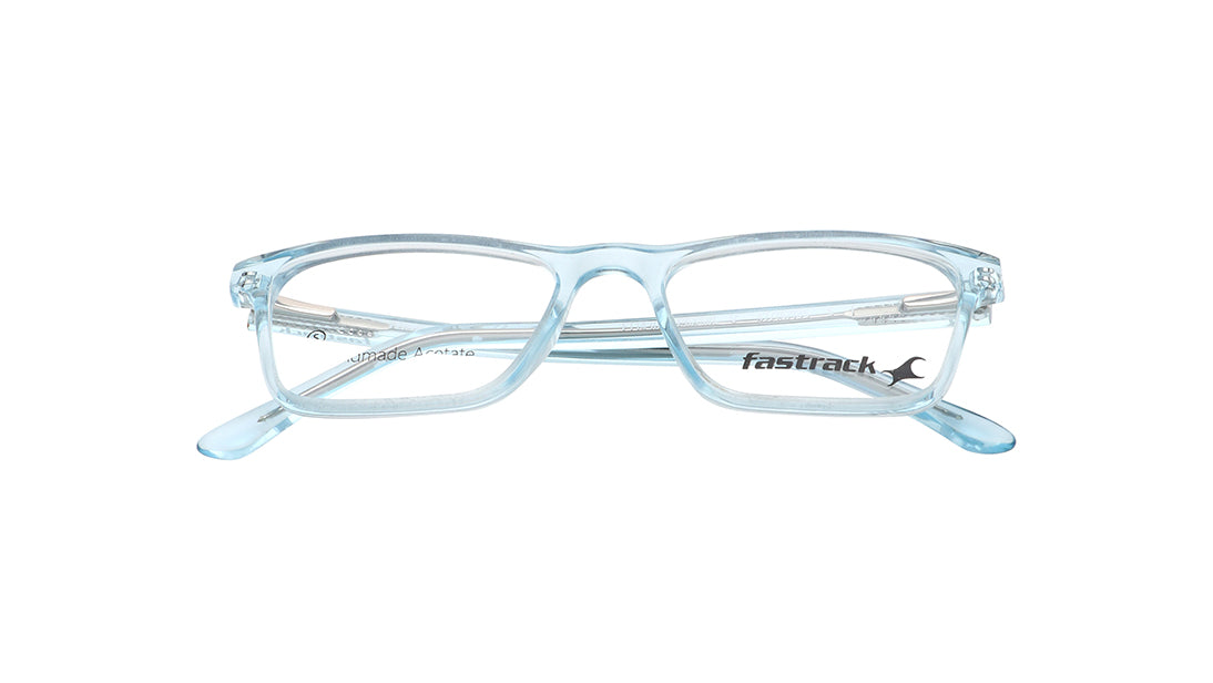 Blue Rimmed Men Eyeglasses (FT1430MFP6XSBLV|47)