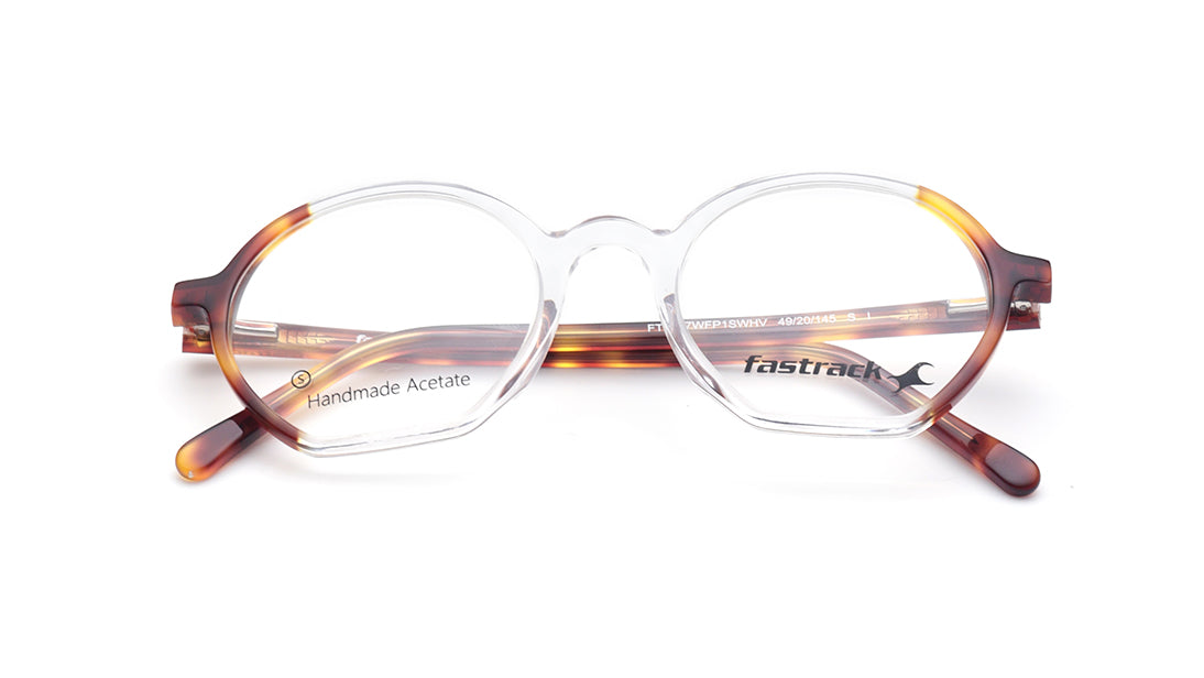 Transparent Round Rimmed Eyeglasses for Women