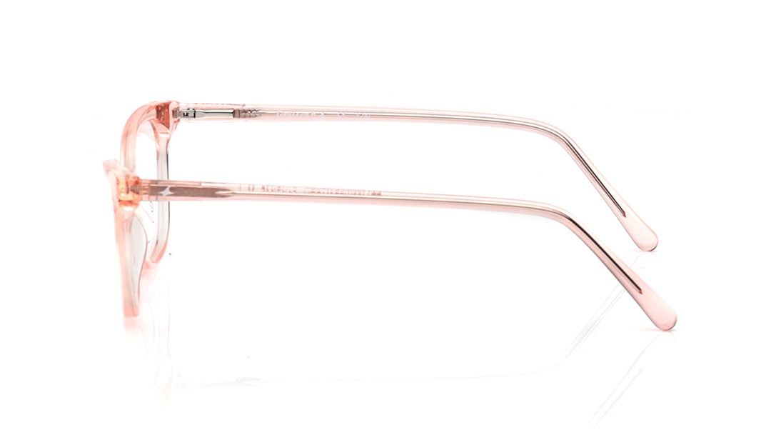 Orange CatEye Rimmed Eyeglasses for Women