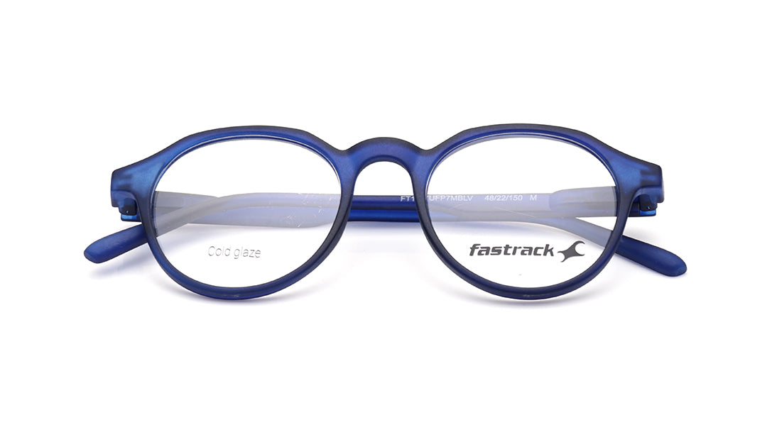 Blue Round Rimmed Eyeglasses for Men and Women