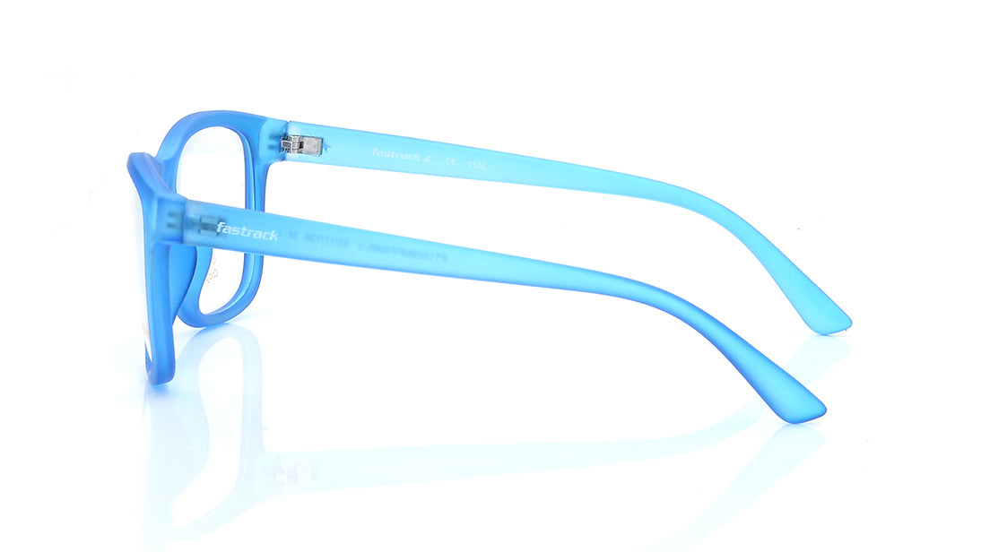 Square Blue Rimmed Eyeglasses for Men