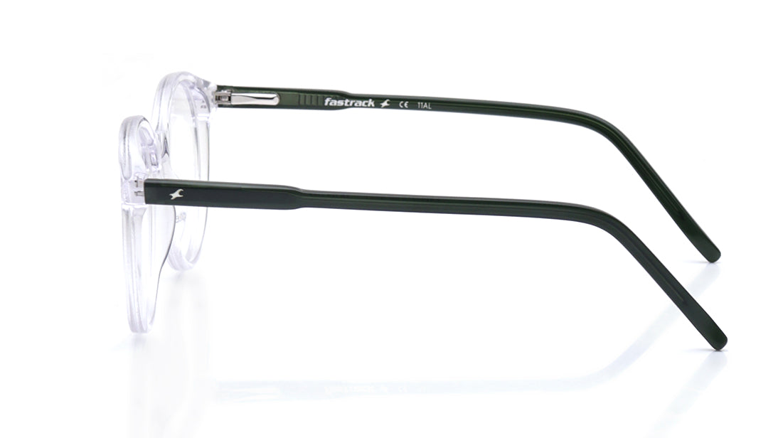 White Round Rimmed Eyeglasses for Men and Women