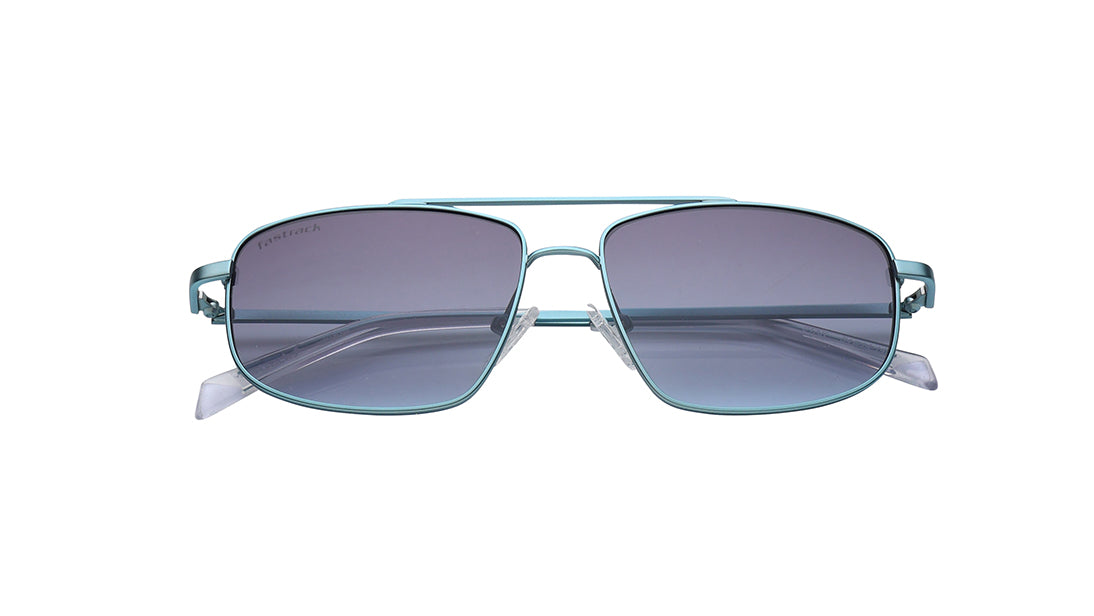 Blue Navigator Rimmed Sunglasses(M261BU2V)