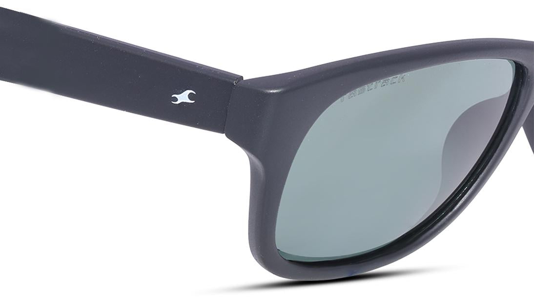 Black Rectangle Men Sunglasses (PC001BK30P|60)