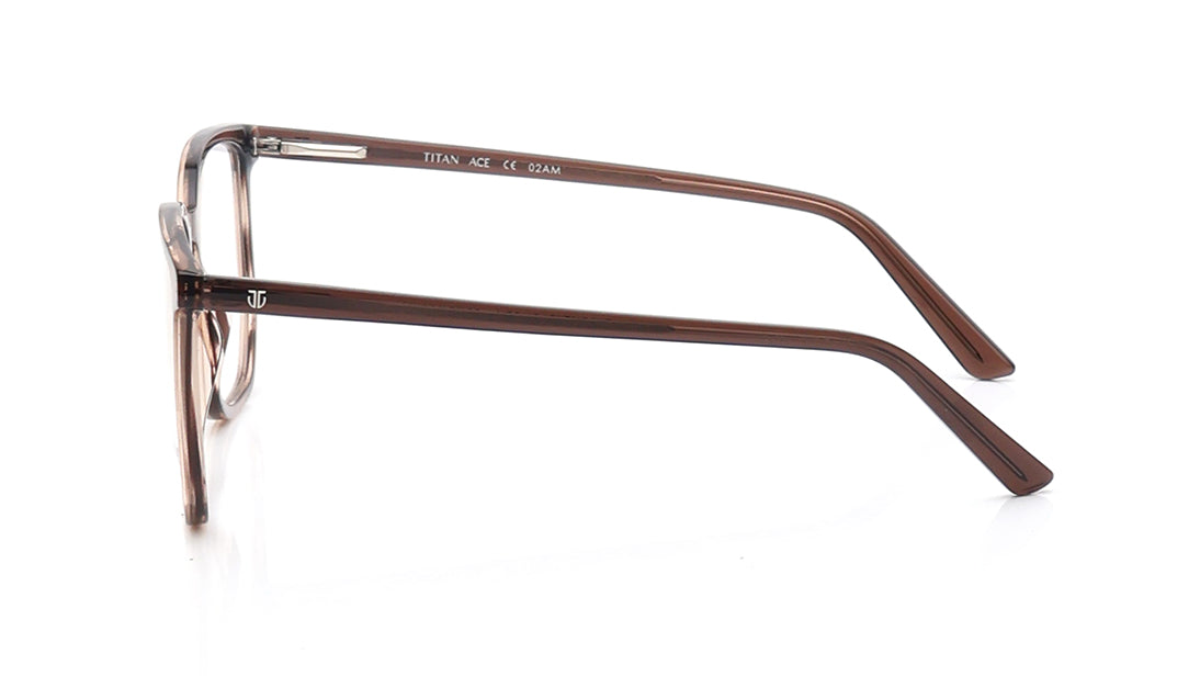 Brown Wayfarer Rimmed Eyeglasses for Men and Women