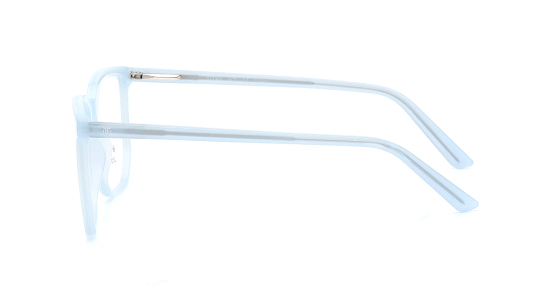 Blue Wayfarer Rimmed Eyeglasses for Men and Women