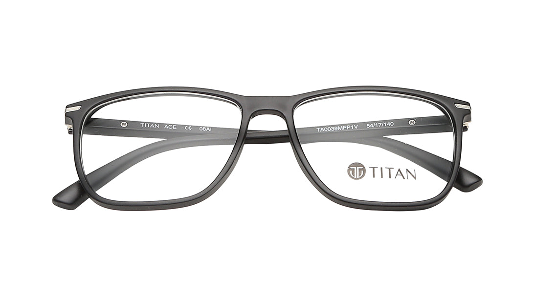 Black Square Rimmed Eyeglasses(TA0039MFP1V)