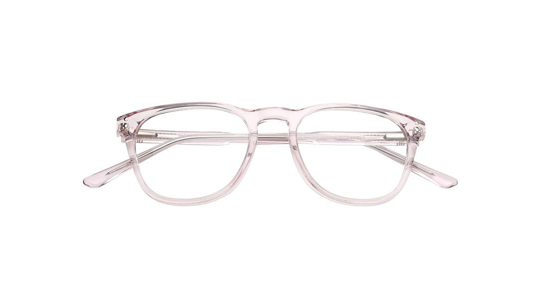 Pink Rimmed Unisex Eyeglasses (TA0075UFP3MPKV|46)