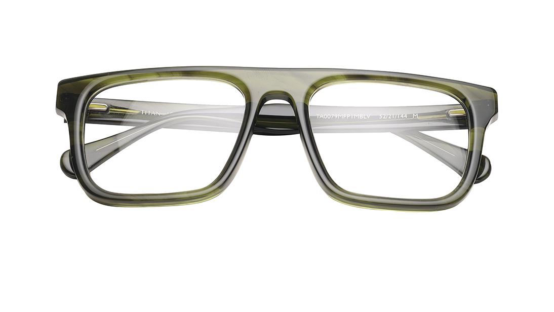 Blue Rimmed Men Eyeglasses (TA0079MFP1MBLV|52)