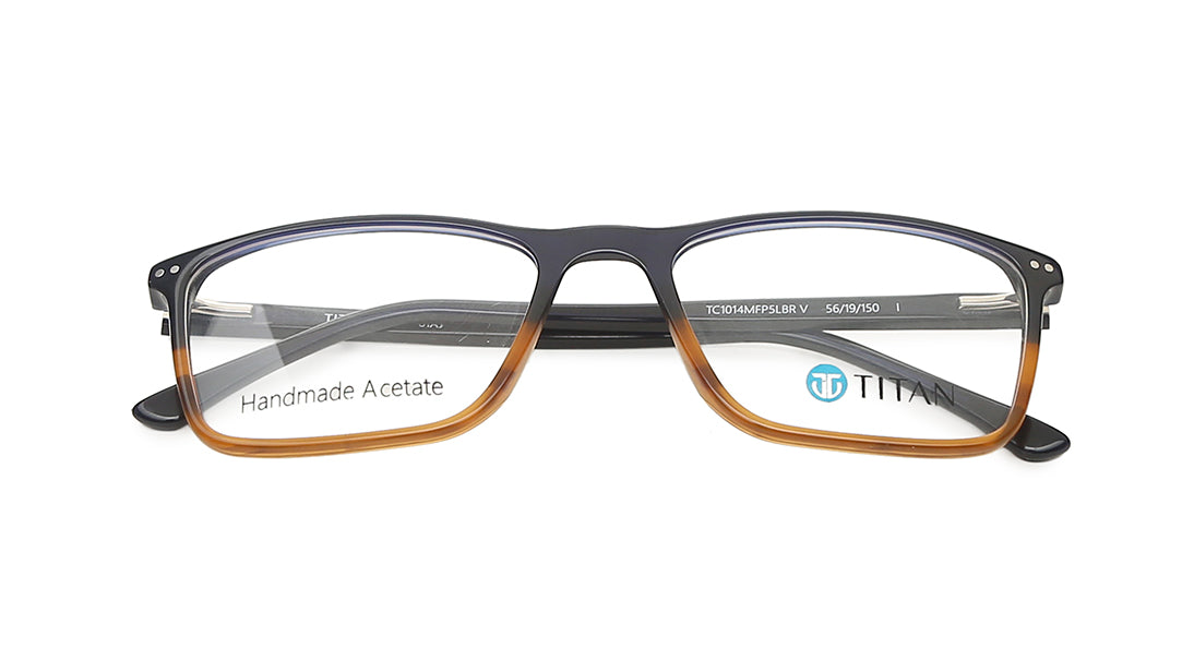 Square Rimmed Men Eyeglasses (TC1014MFP5LBRV|56)