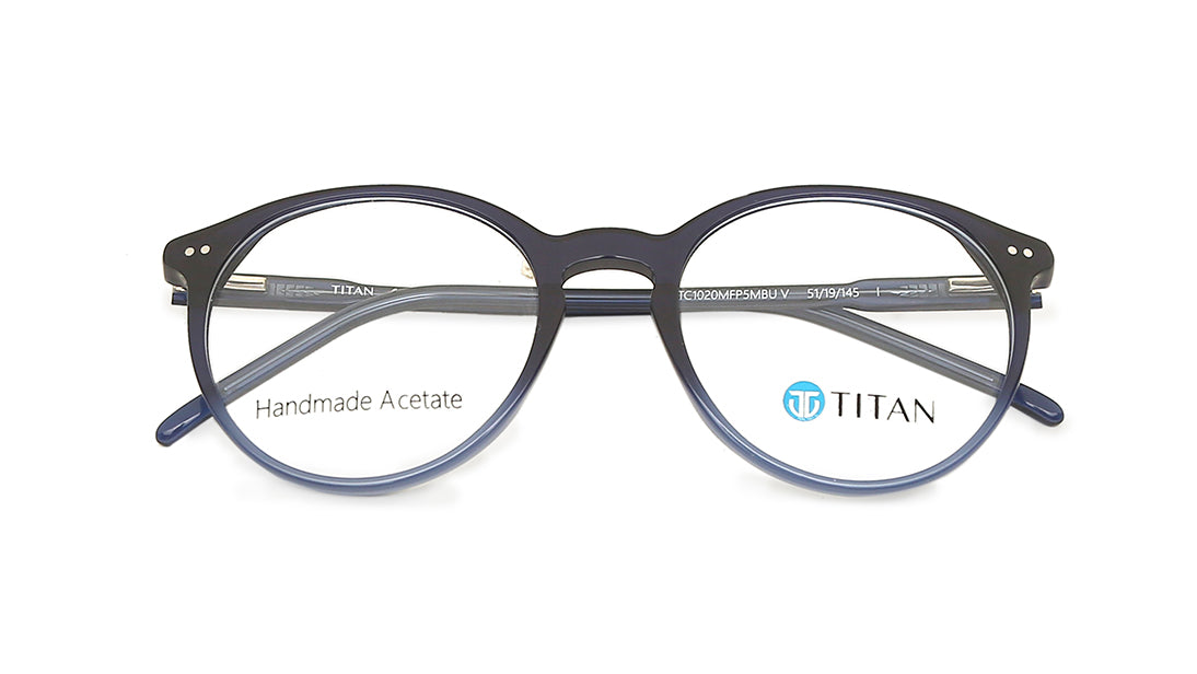 Round Rimmed Men Eyeglasses (TC1020MFP5MBUV|51)