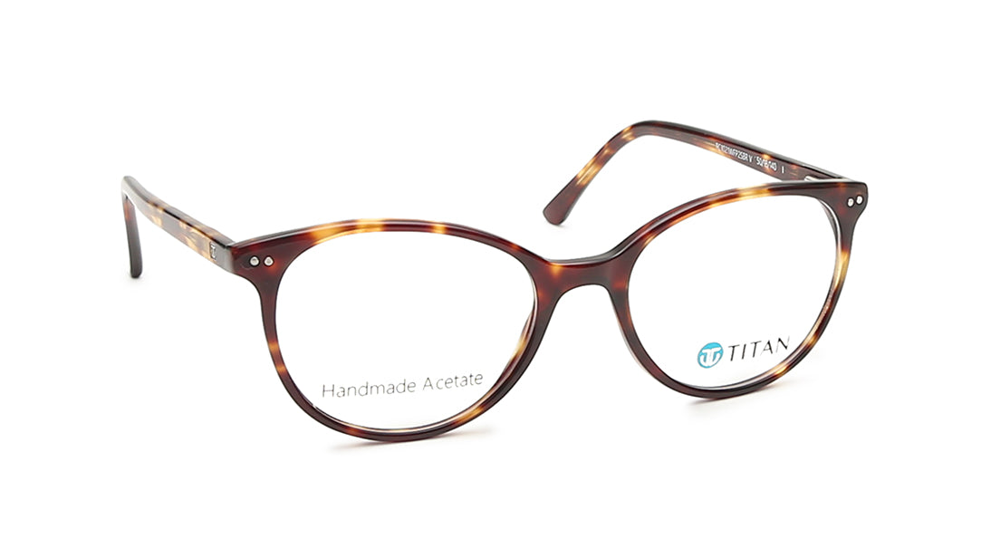 Round Rimmed Women Eyeglasses (TC1021WFP2SBRV|50)