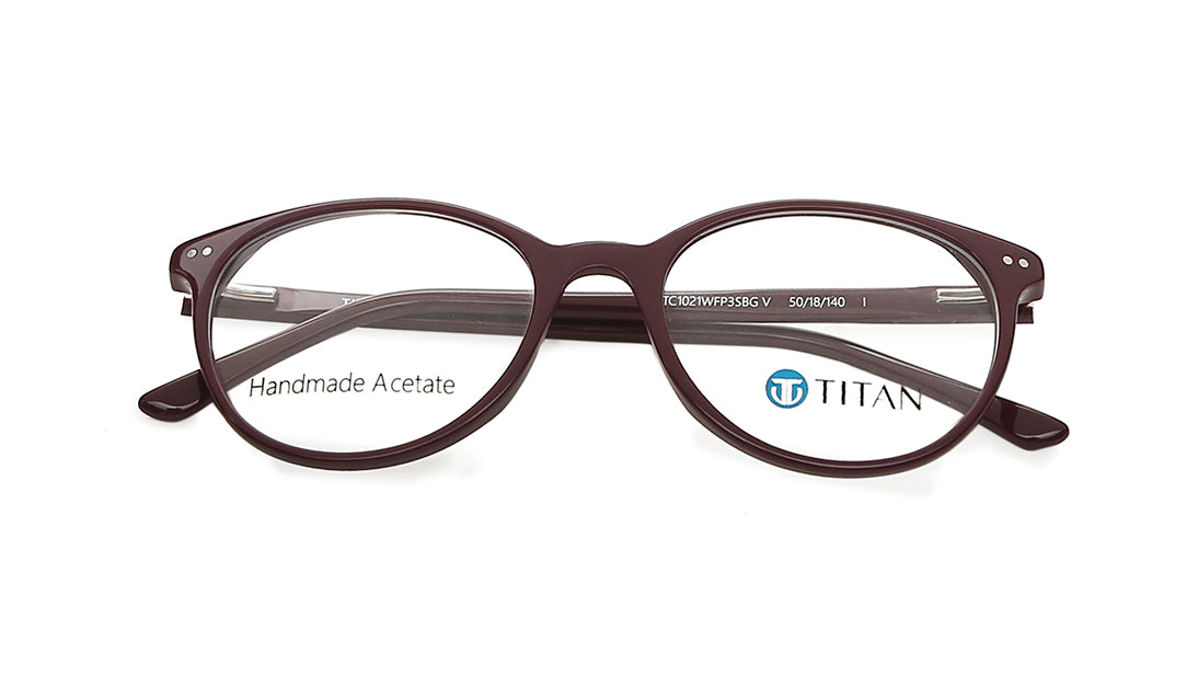 Round Rimmed Women Eyeglasses (TC1021WFP3SBGV|50)