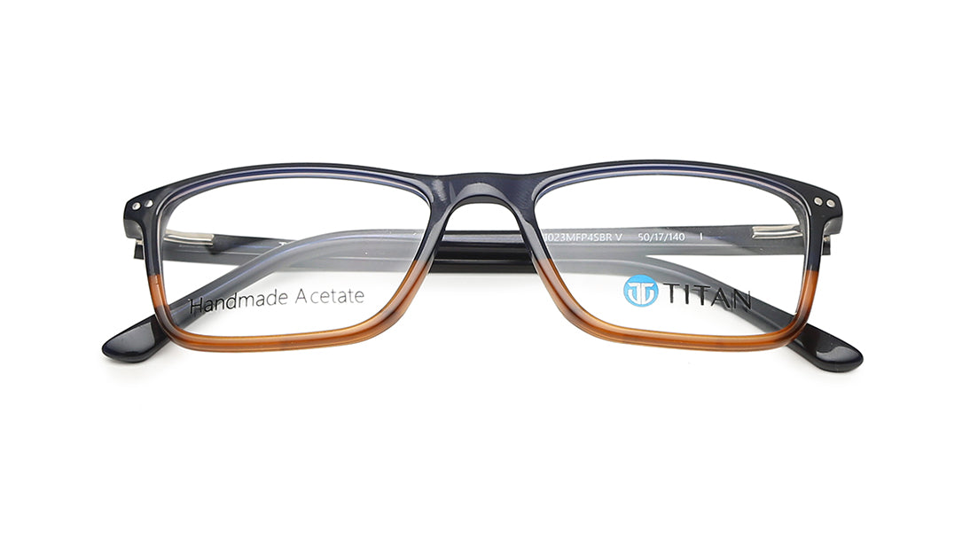 Square Rimmed Men Eyeglasses (TC1023MFP4SBRV|50)