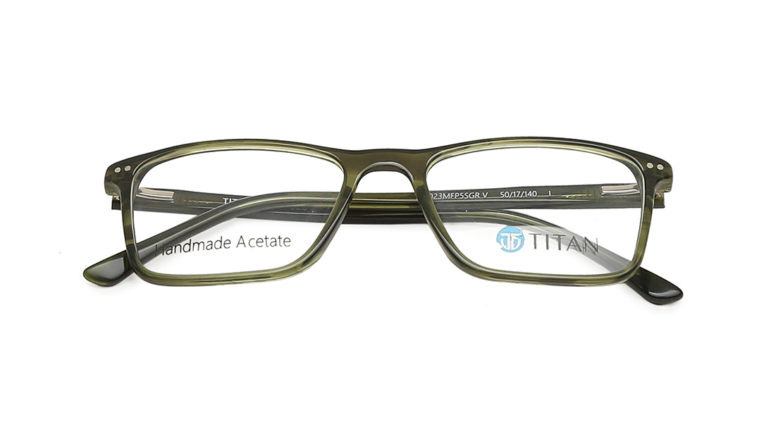 Square Rimmed Men Eyeglasses (TC1023MFP5SGRV|50)