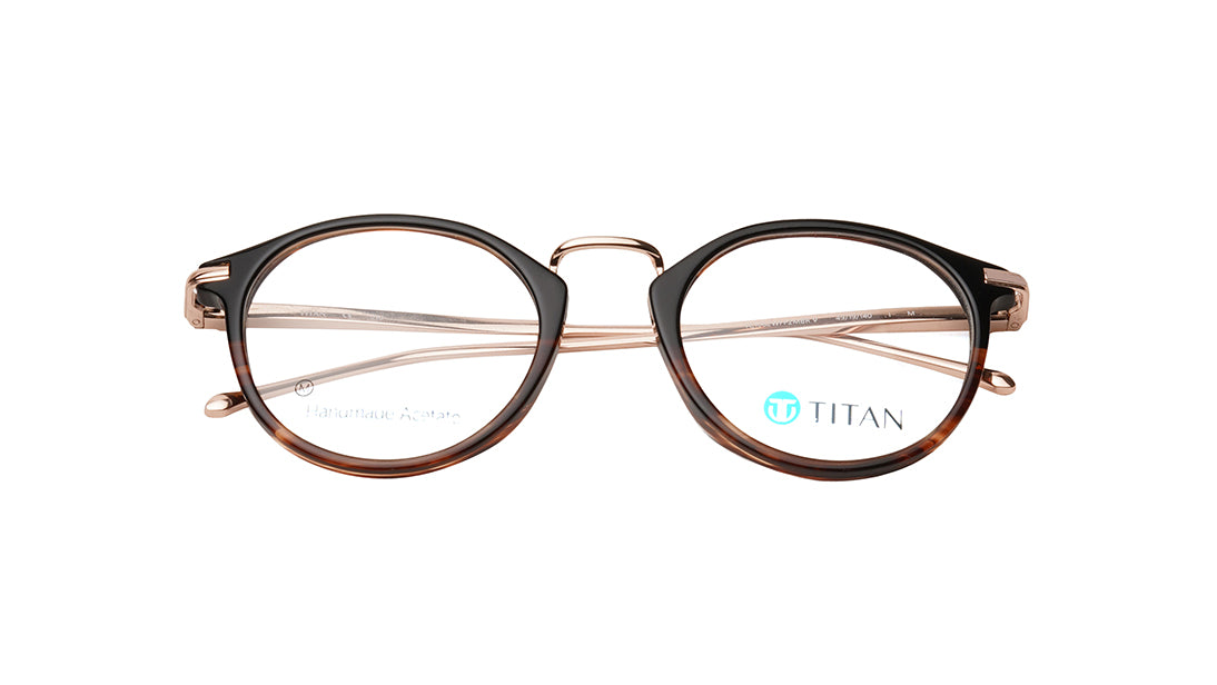 Brown Round Women Eyeglasses (TC1062WFP2MBRV|50)