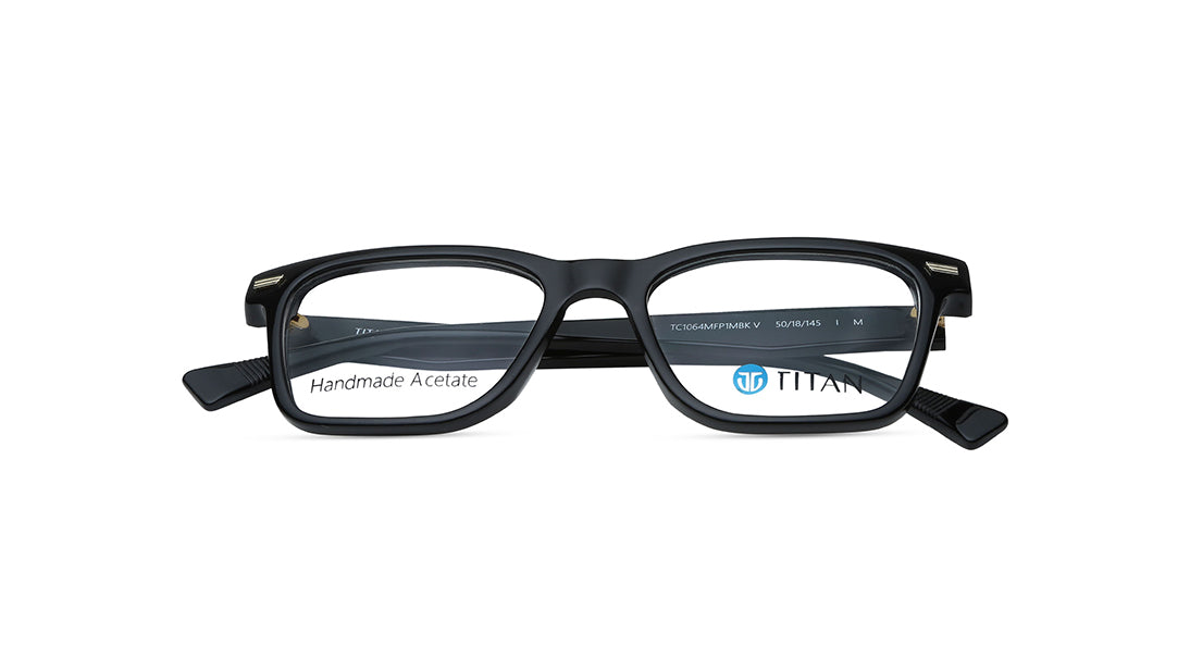 Black Square Men Eyeglasses (TC1064MFP1MBKV|50)