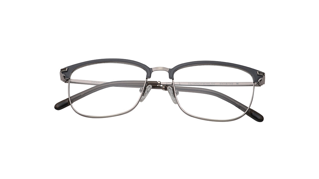 Square Rimmed Unisex Eyeglasses (TC1069UFM3MLGV|54)